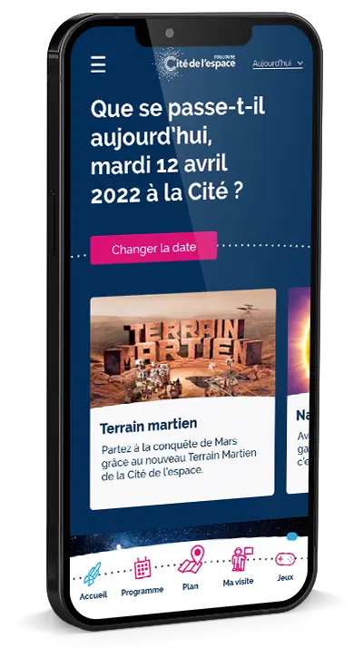 Application Cité de l’espace