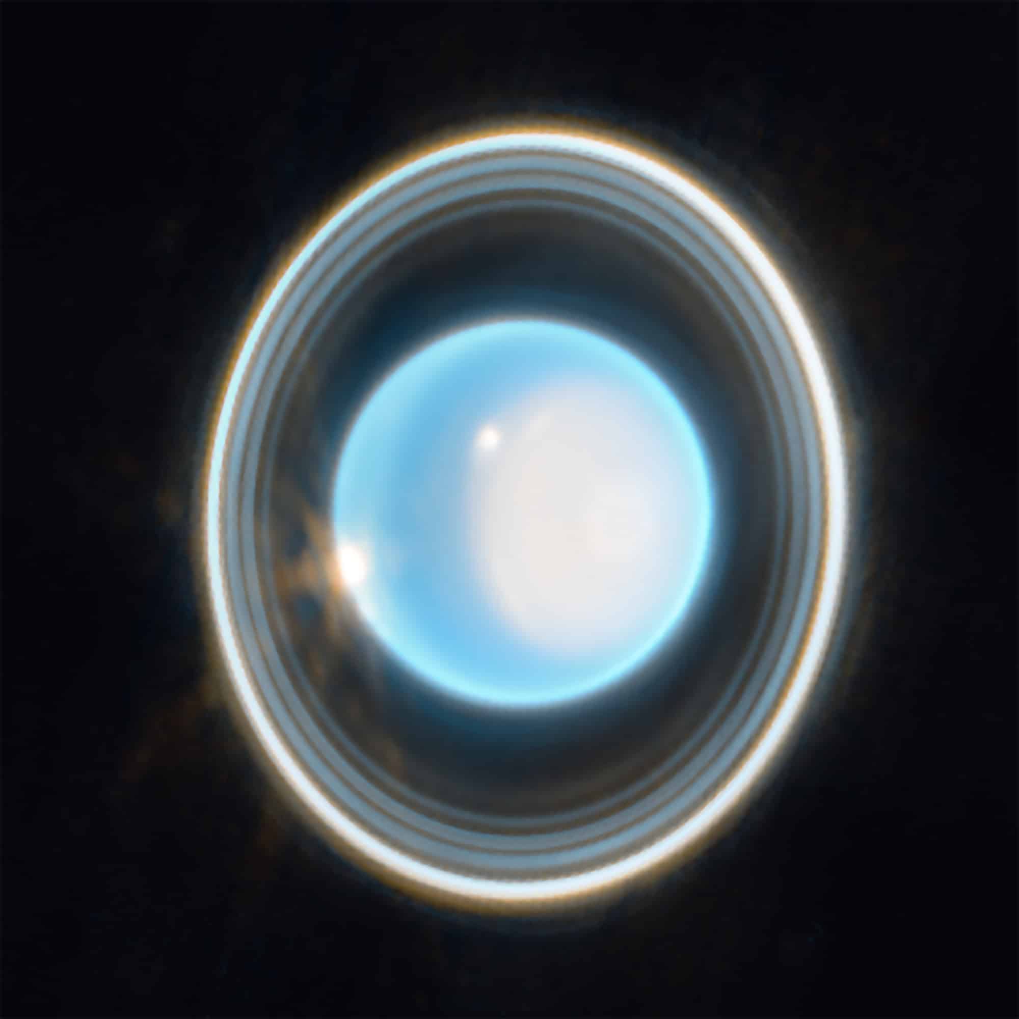 Uranus par NirCam du JWST