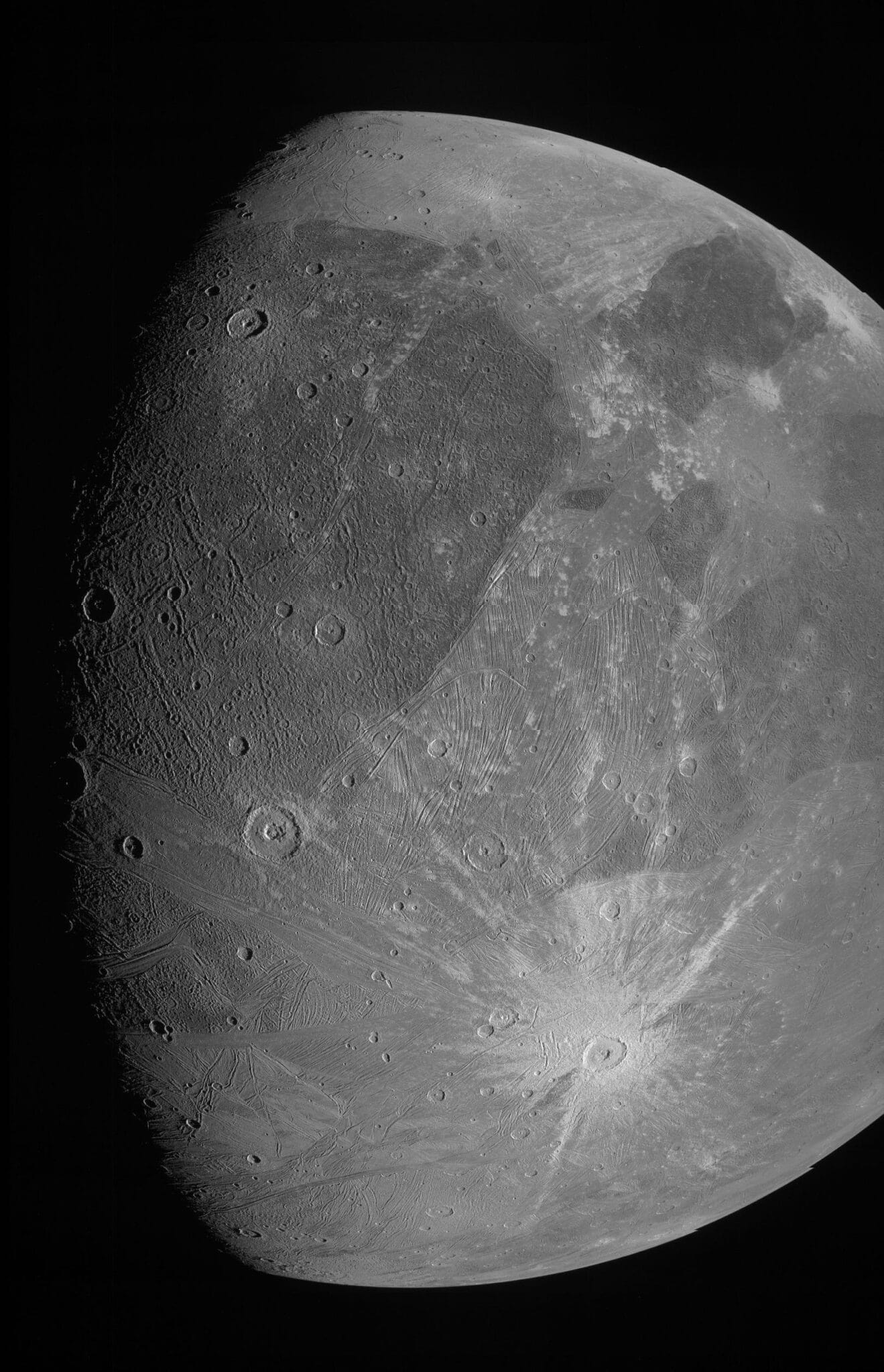 Juno a survolé Ganymède