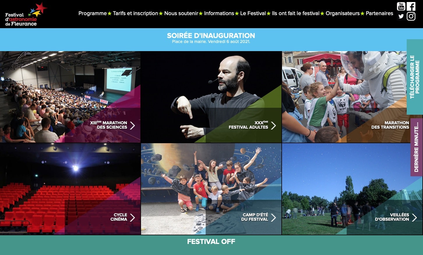 Le Festival d’Astronomie de Fleurance 2021