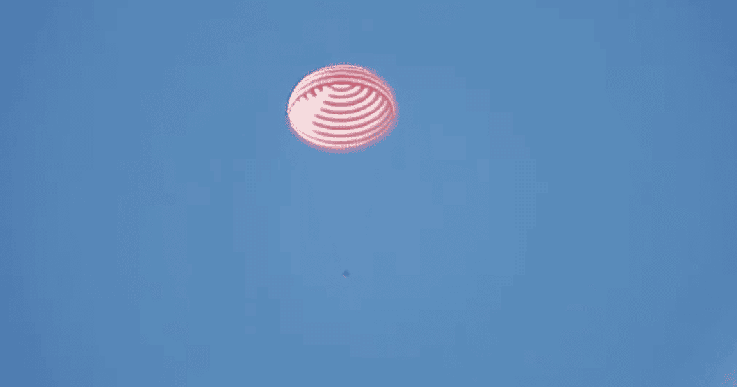 Retour réussi pour Shenzhou-12