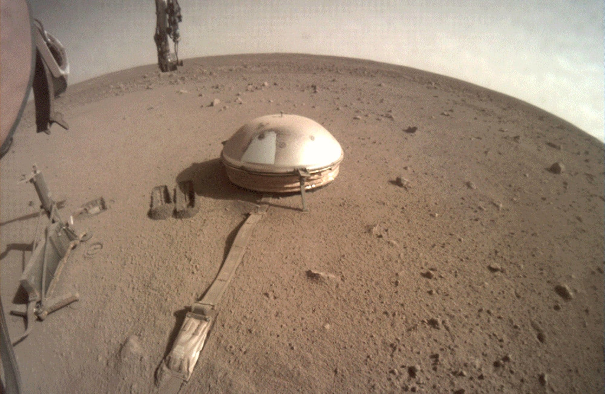 Séisme record sur Mars
