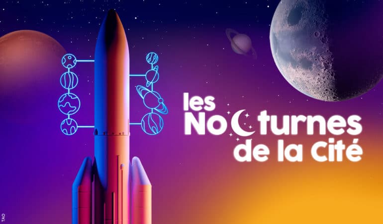 Les nocturnes de la Cité de l'espace, visuel