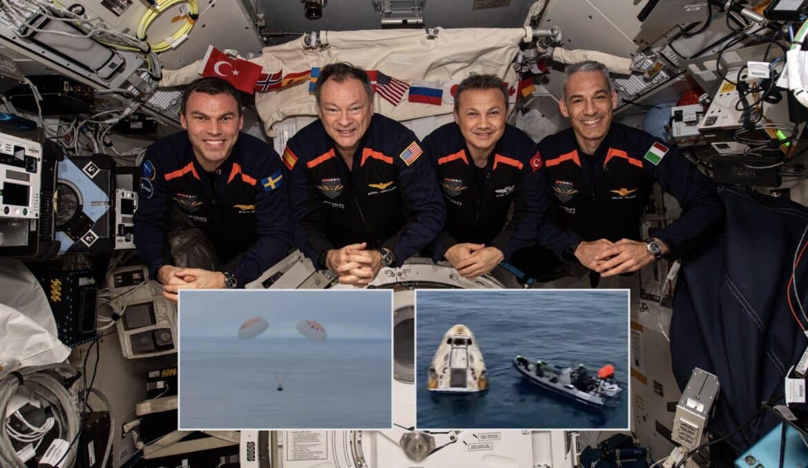 Ax-3 de retour sur Terre