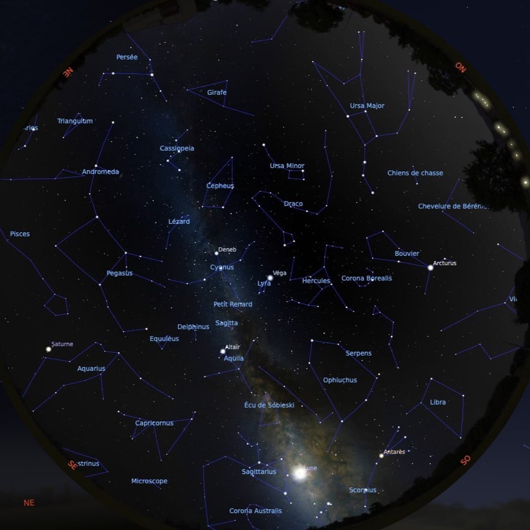 Le ciel d’août 2024
