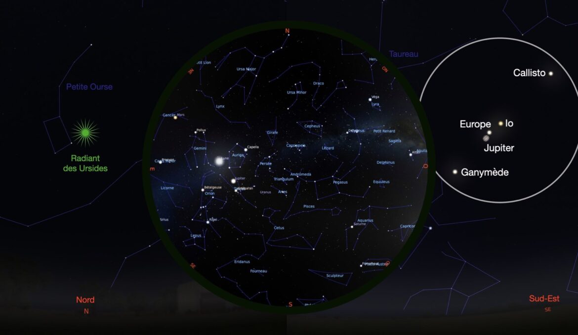 Le ciel de décembre 2024