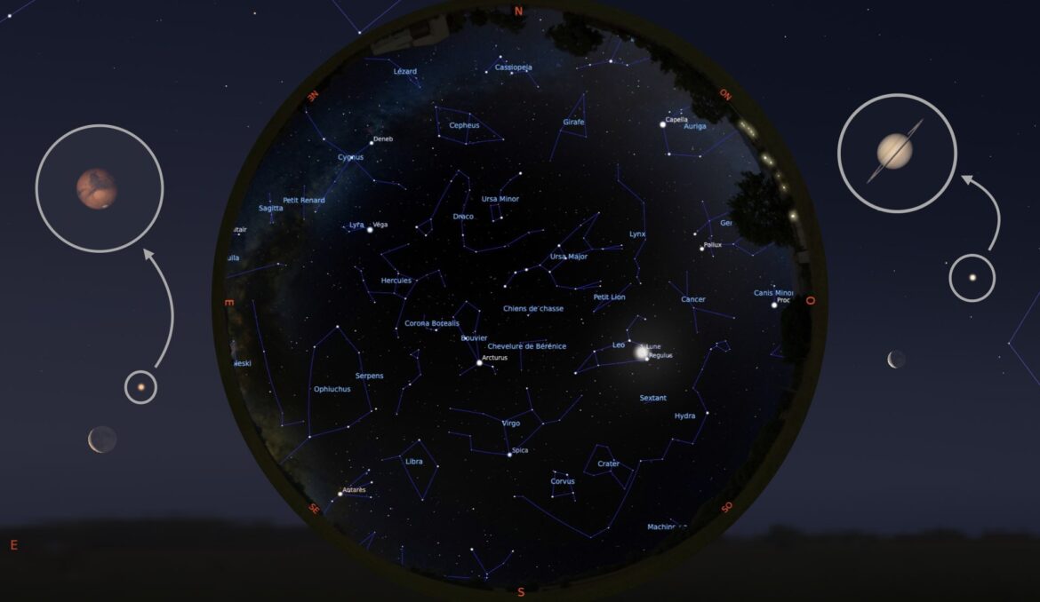 Le ciel de mai 2024