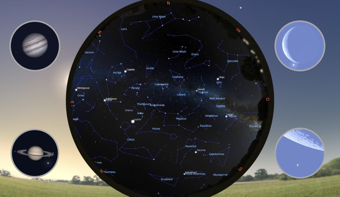 Le ciel de novembre 2023
