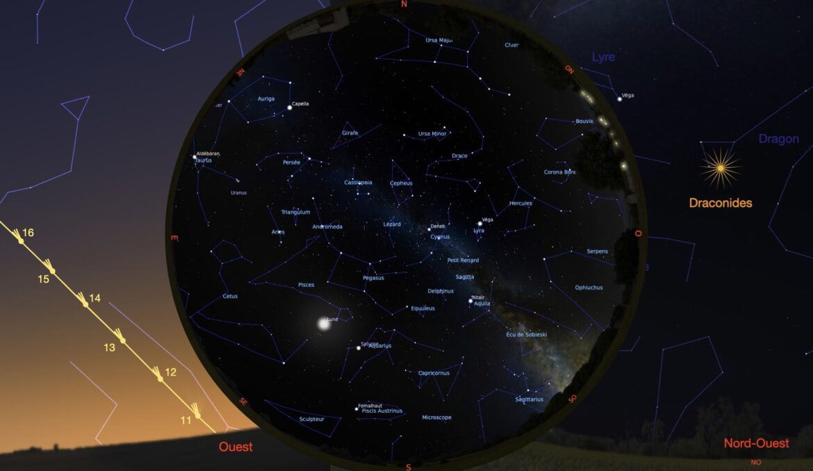 Le ciel d’octobre 2024