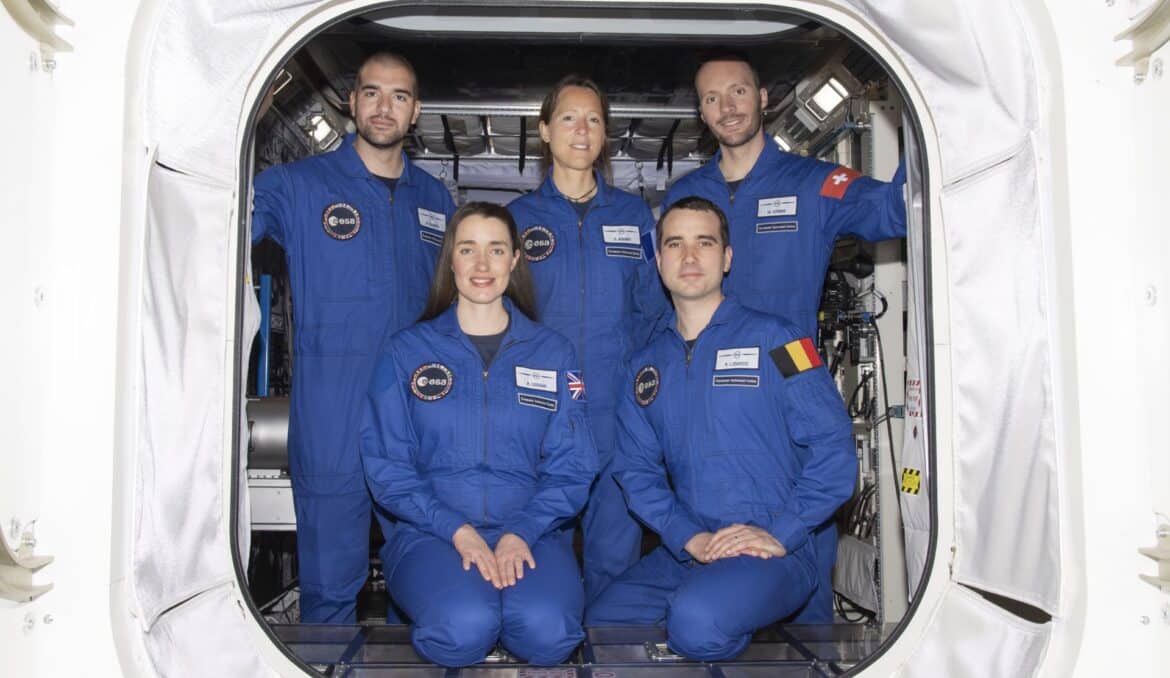 Première conférence de presse des nouveaux astronautes ESA