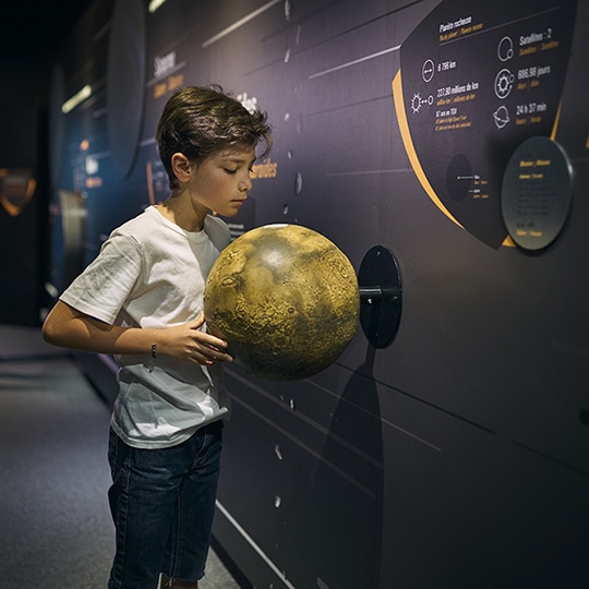 Quai du Système solaire - Découvrez les planètes qui composent le Système solaire - Cité de l'espace
