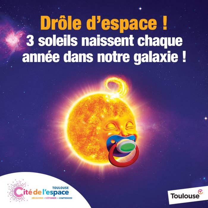 DROLE DESPACE SOLEIL