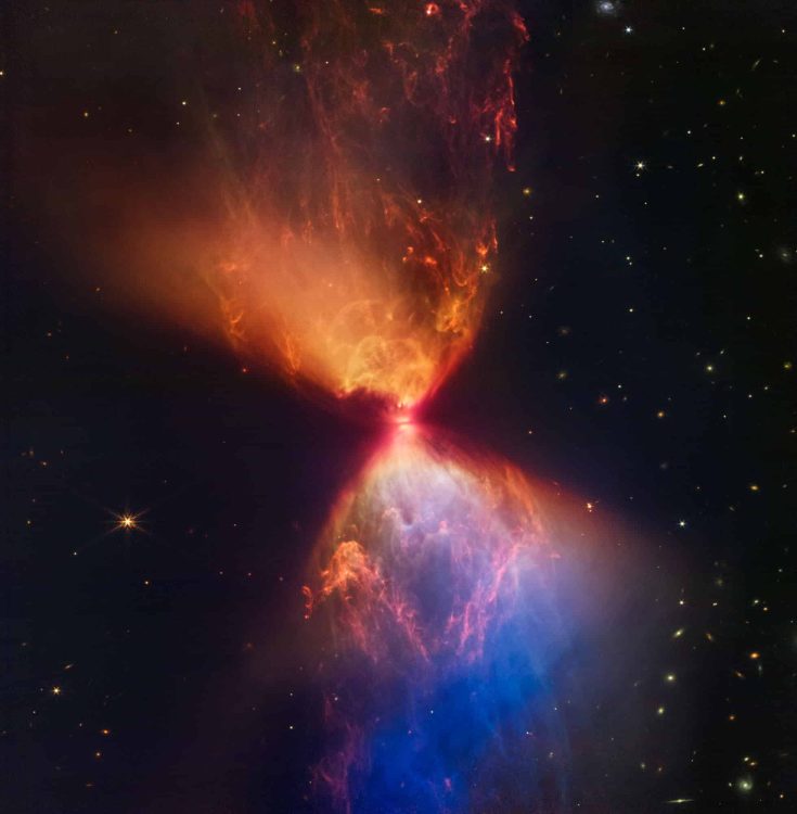 La protoétoile L1527 IRS par NIrCam du JWST