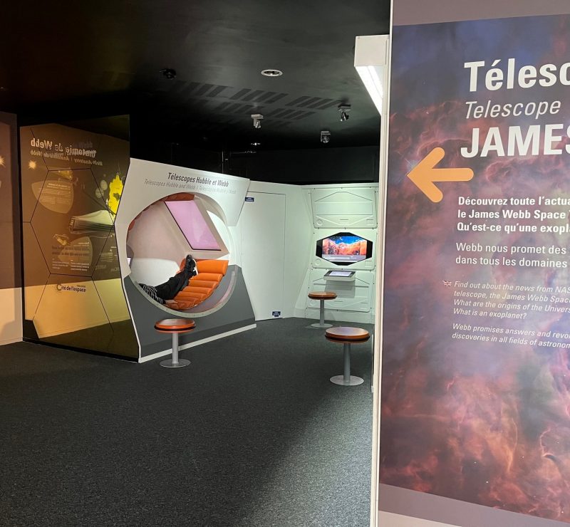 Corner James Webb Cité de l'espace