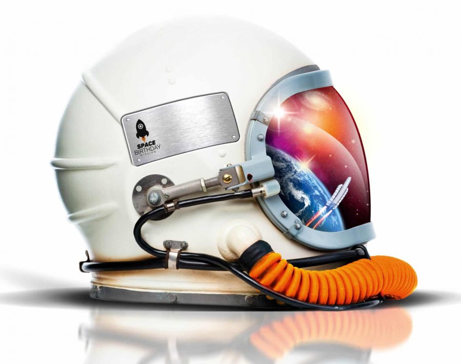 Casque Space Birthday