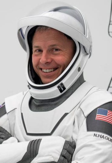 NASA’s SpaceX Crew-9 Pilot Nick Hague poses for a photo in his flight suit at SpaceX headquarters in Hawthorne, California. Credit: SpaceX
