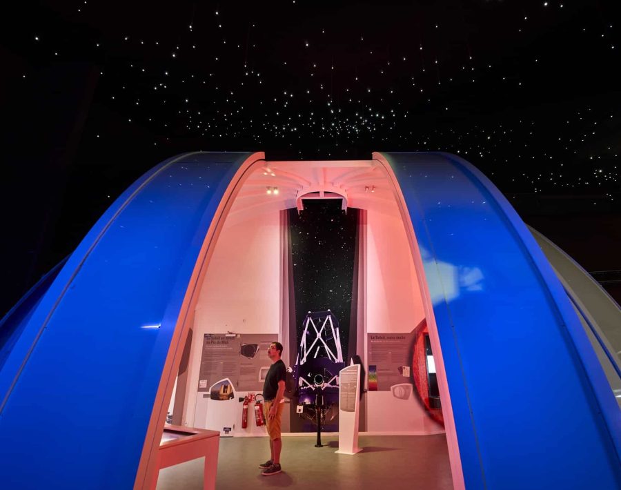 L'observatoire et son ciel étoilé