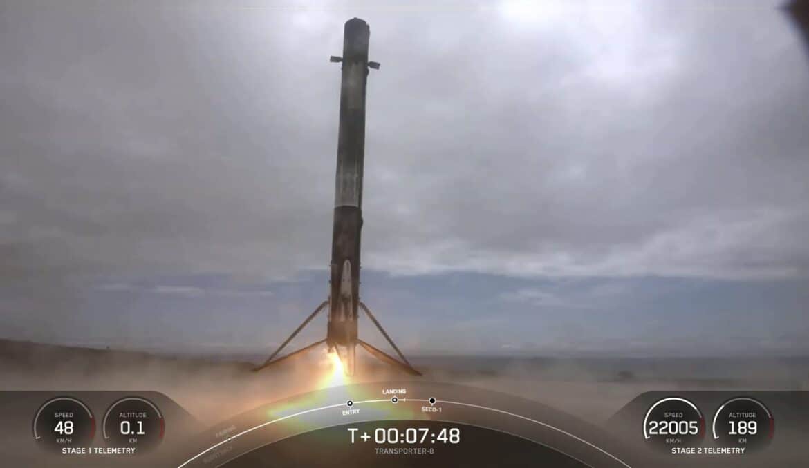 Et de 200 pour Falcon 9