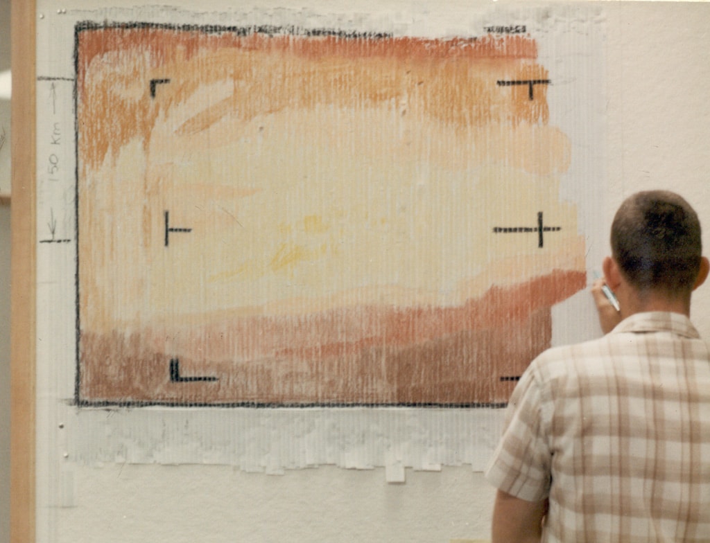 Du pastel pour Mars