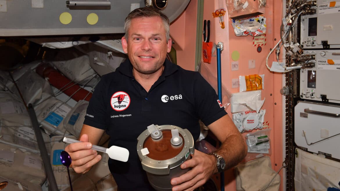 La première mousse au chocolat de l&rsquo;espace