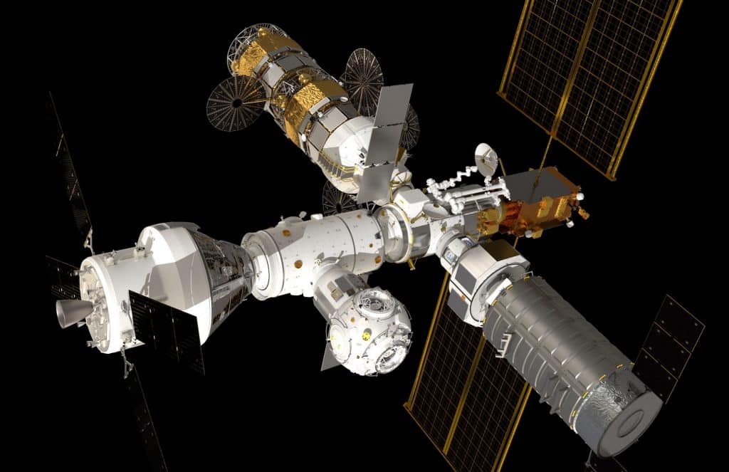3 astronautes ESA autour de la Lune