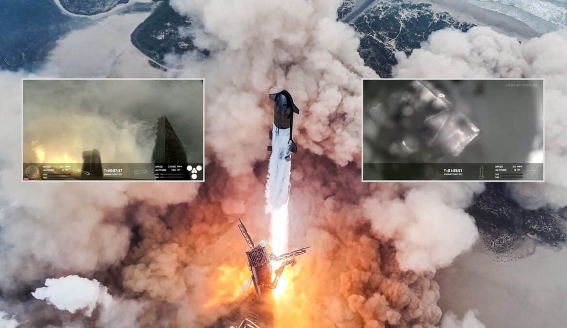 Avec IFT4, le Starship signe un impressionnant double retour