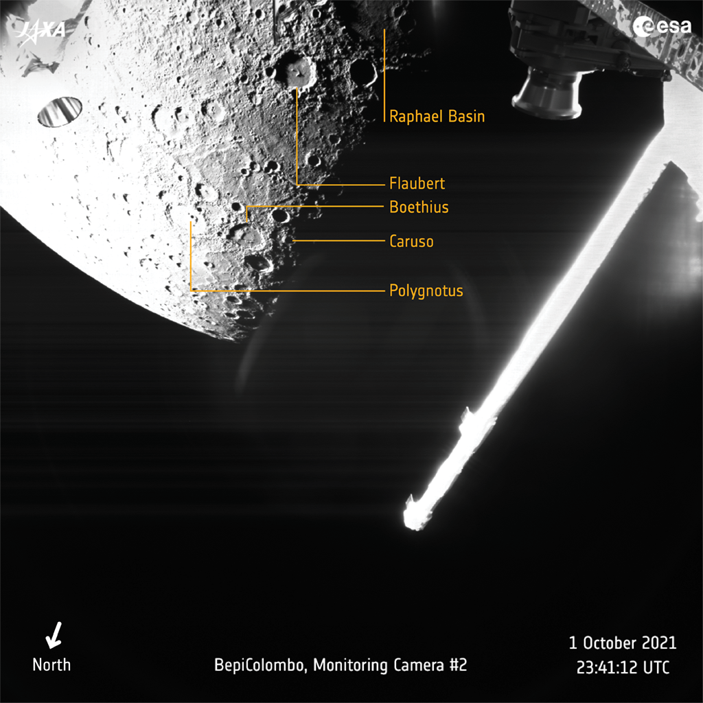 BepiColombo a survolé Mercure