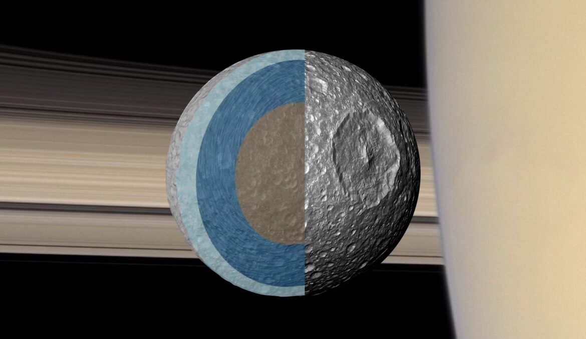 Un océan sous la glace de Mimas