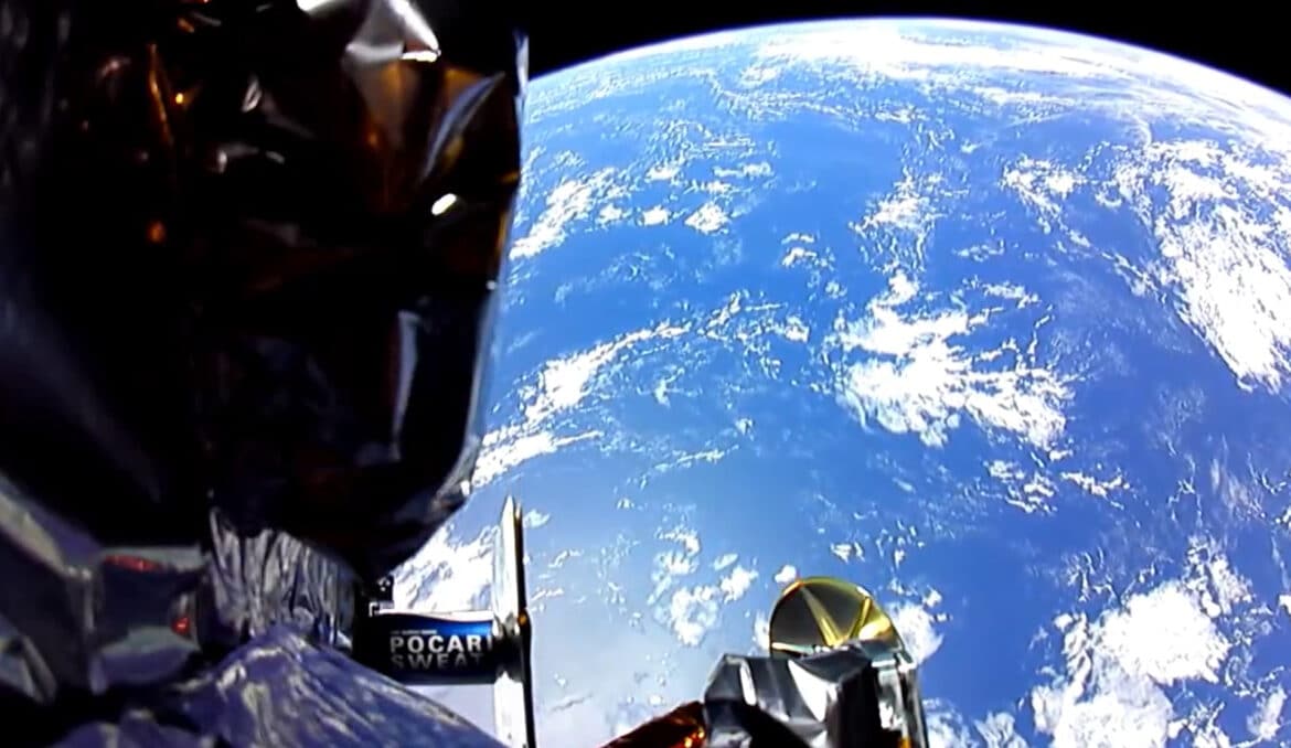 Peregrine termina su recorrido sobre el Océano Pacífico