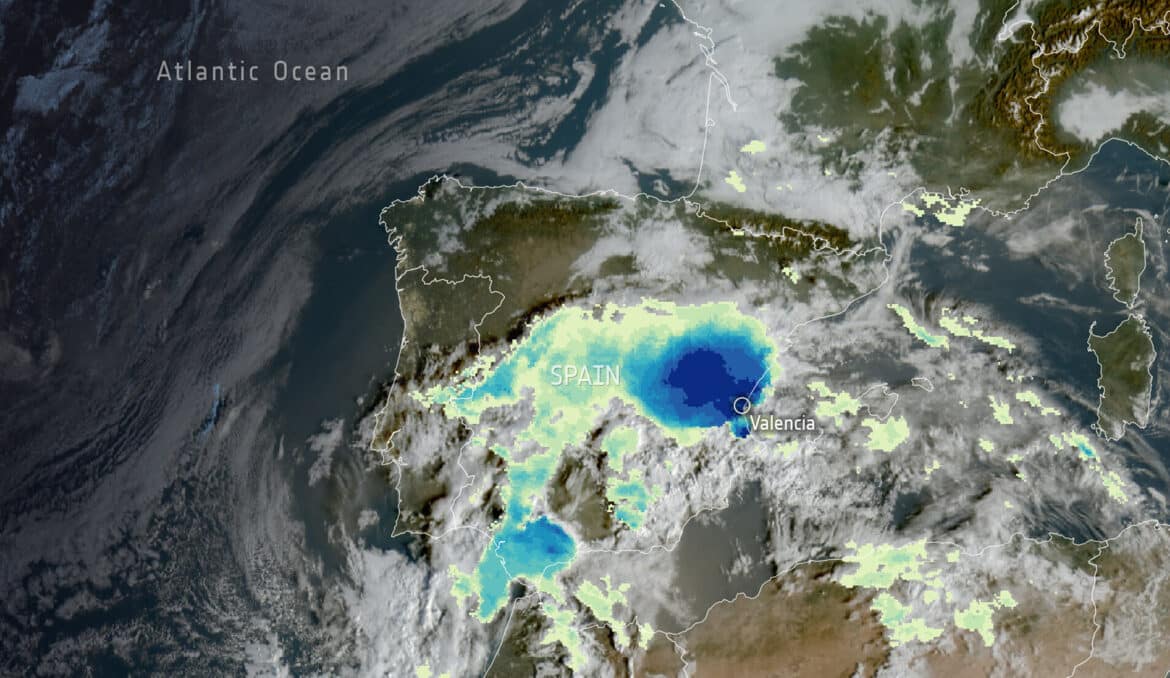 Inondations en Espagne : Comment les satellites ont aidé les secours ?