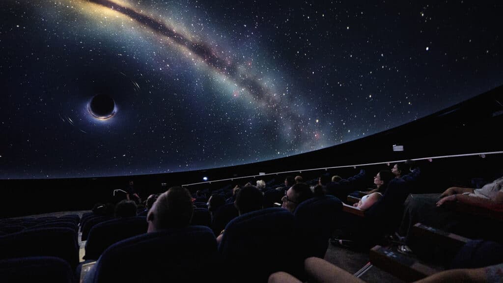 Profitez d'un spectacle intéractif dans le planétarium