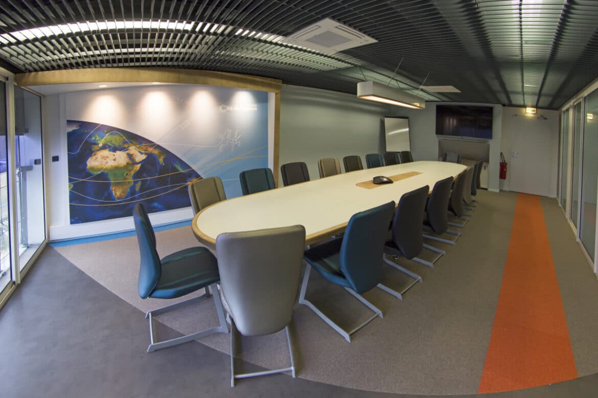 Salle de réunion Cassiopée vue d'ensemble