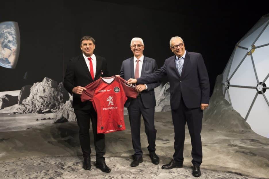 Le Stade Toulousain et la Cité de l’espace signent un partenariat
