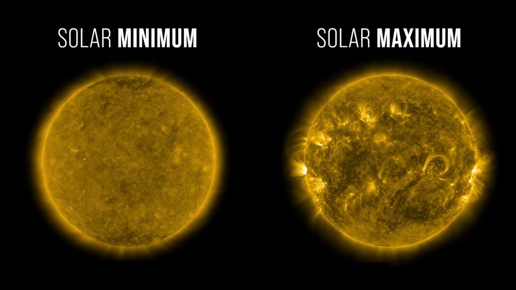 Le Soleil à son maximum