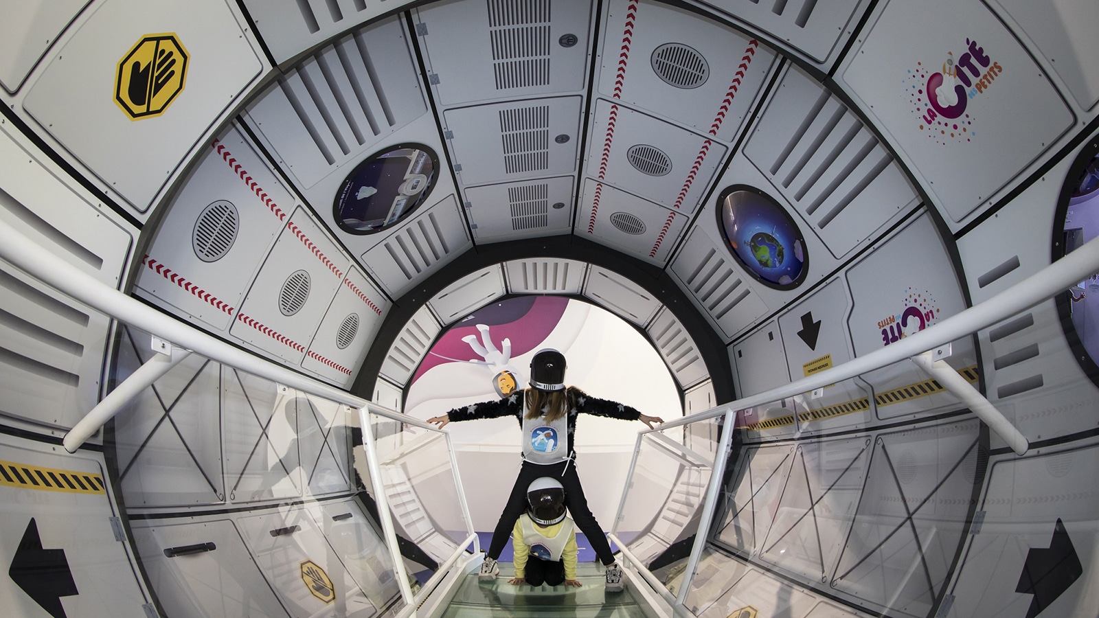 La Cité des petits - Soyez sens dessus dessous comme dans l'espace - Cité de l'espace