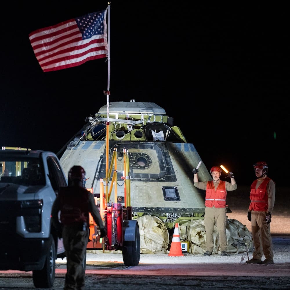Starliner réussit son retour sur Terre