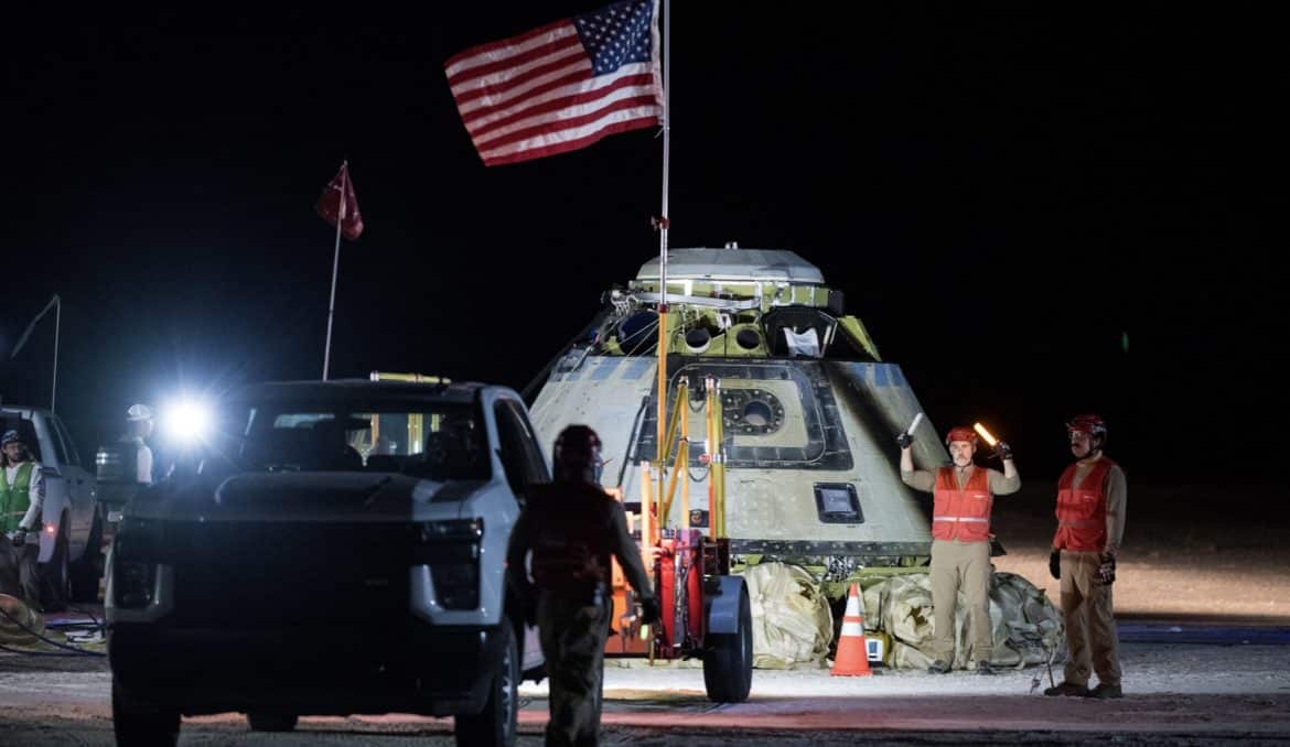 Starliner réussit son retour sur Terre