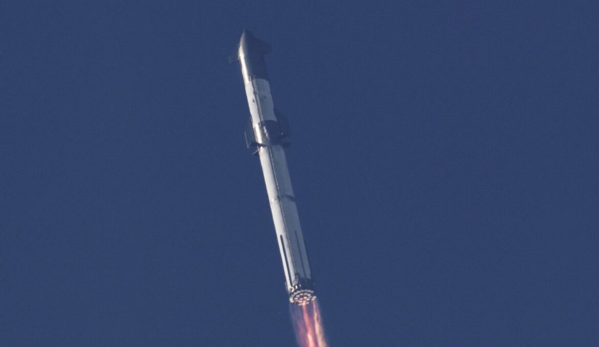 Le Starship décolle, mais n’atteint pas l’espace