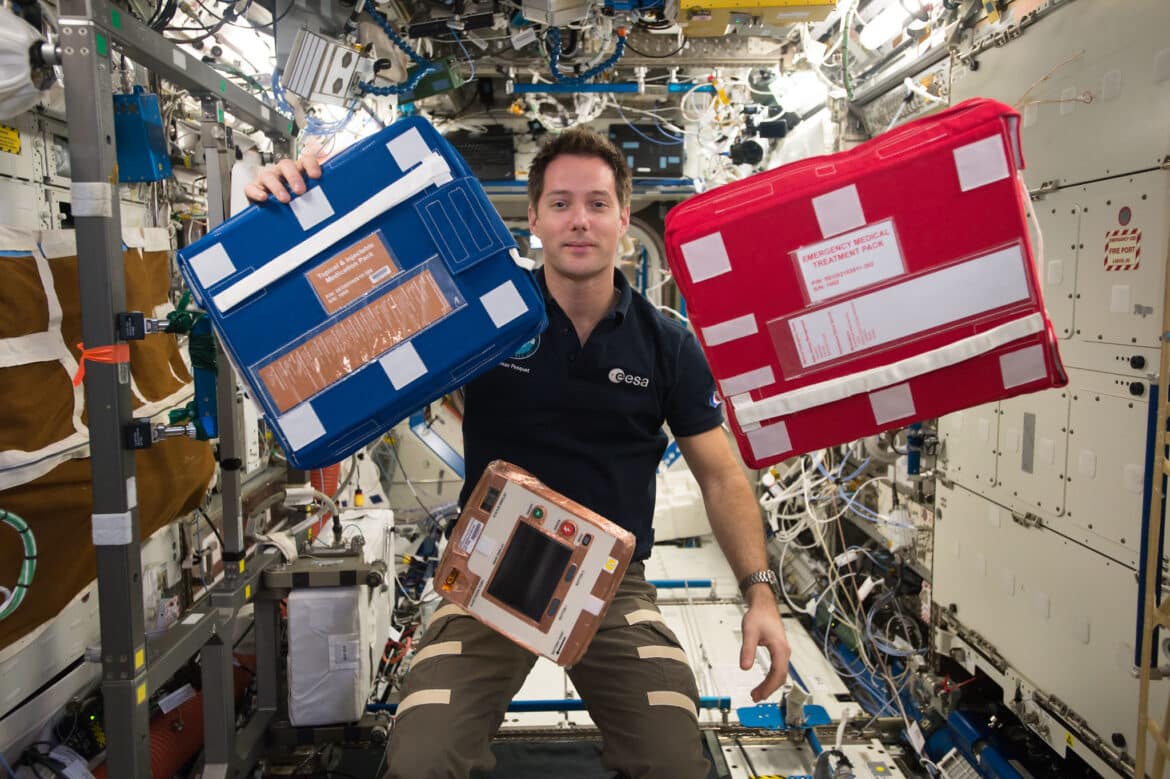 L&rsquo;arrivée de Thomas Pesquet dans l&rsquo;ISS (2016)