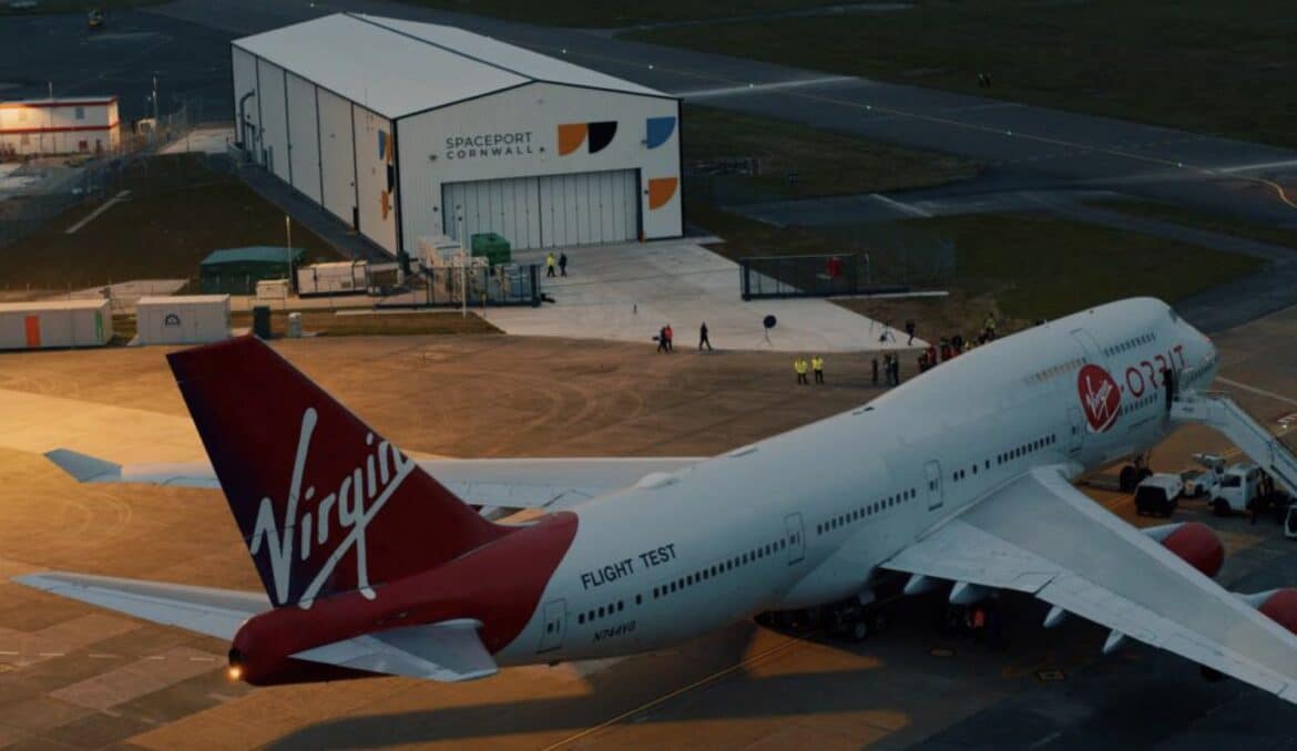Virgin Orbit trébuche en Cornouailles