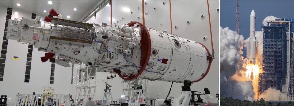 Un module scientifique pour la station chinoise