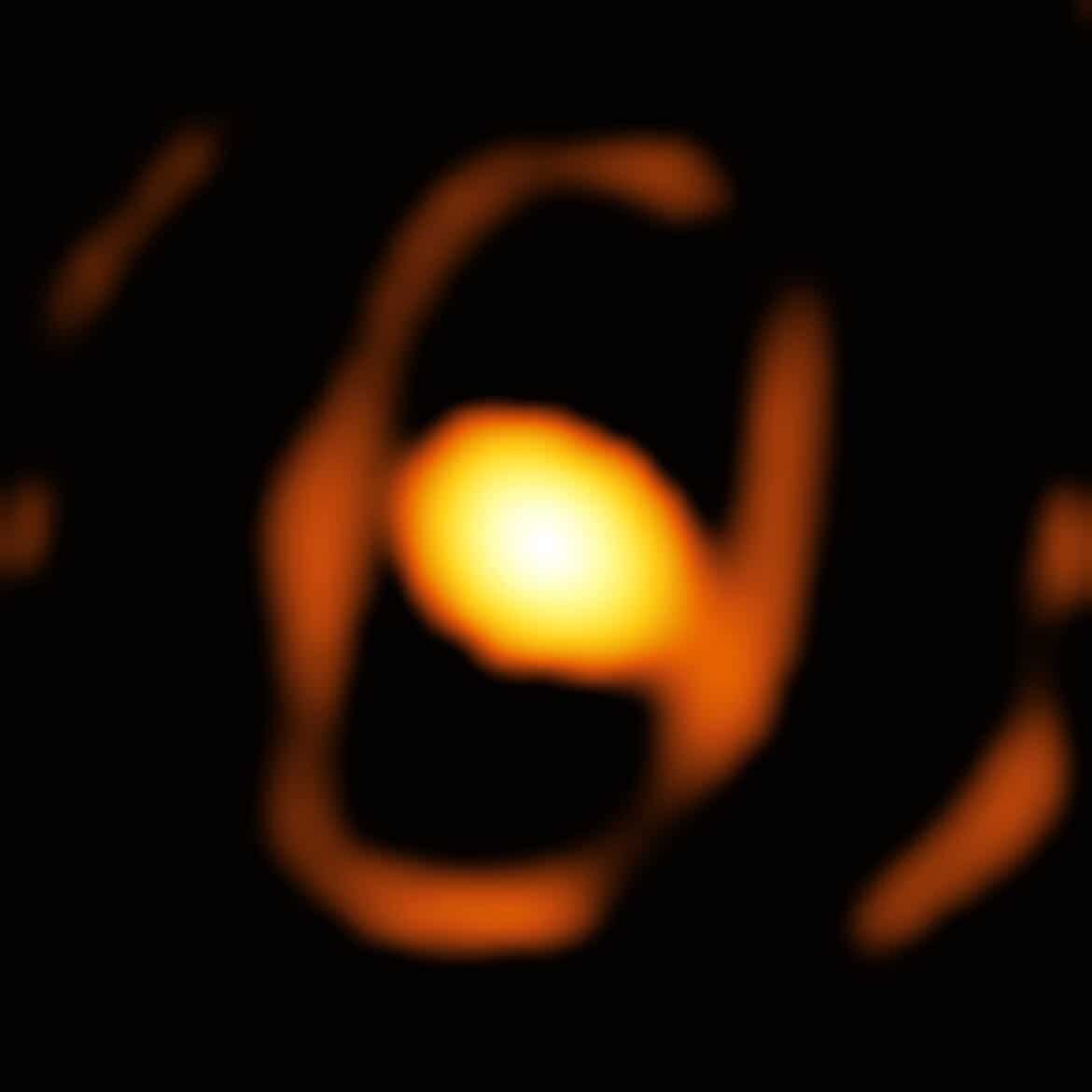 La première image d’une étoile en dehors de notre galaxie
